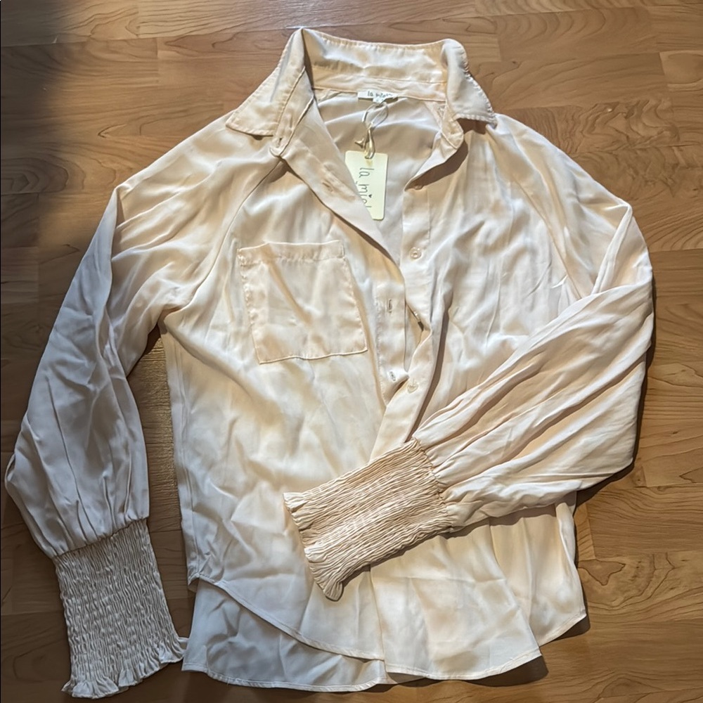 Elegant Cream Blouse